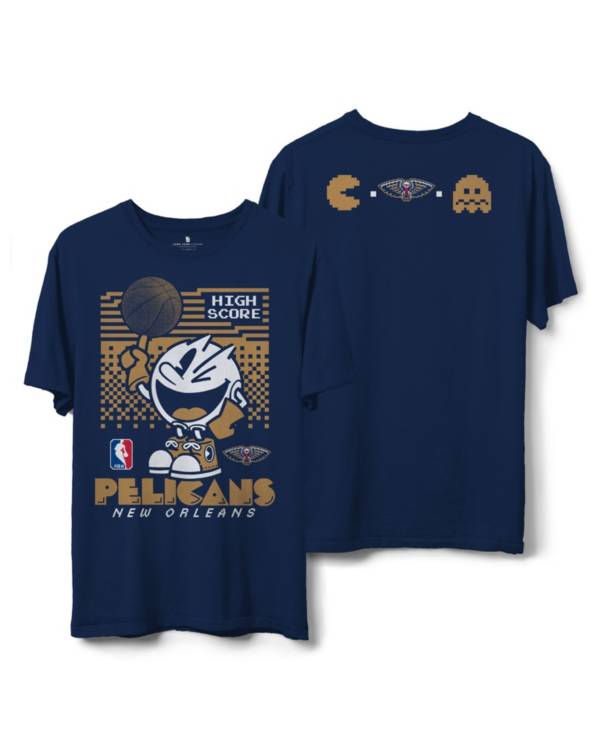 JUNK Men's New Orleans Pelicans Pac Man T-Shirt