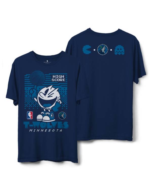 JUNK Men's Minnesota Timberwolves Pac Man T-Shirt