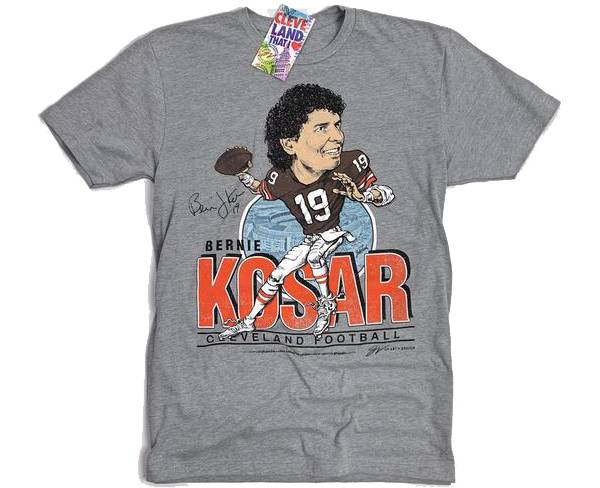 GV Art & Design Cleveland Kosar Grey T-Shirt