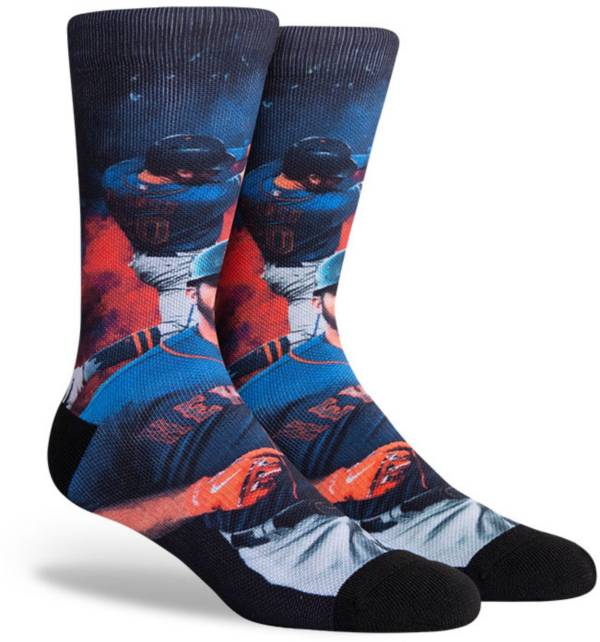 PKWY New York Mets Black Pete Alonso #20 Crew Socks