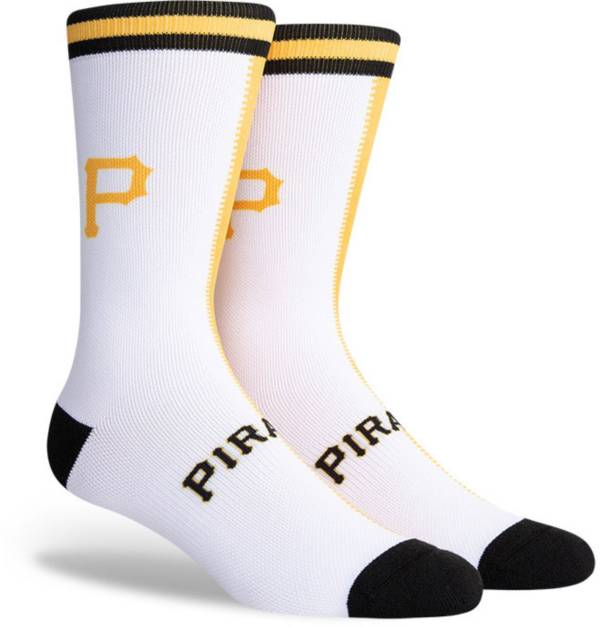 PKWY Pittsburgh Pirates Black Split Crew Socks product image