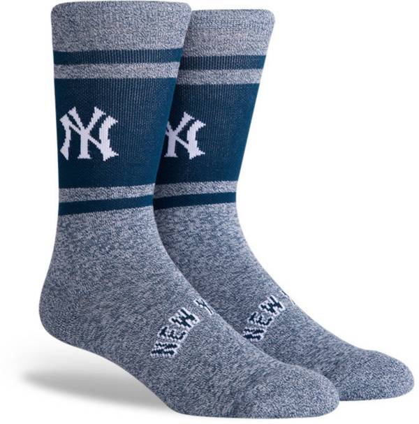 PKWY New York Yankees Blue Varsity Crew Socks