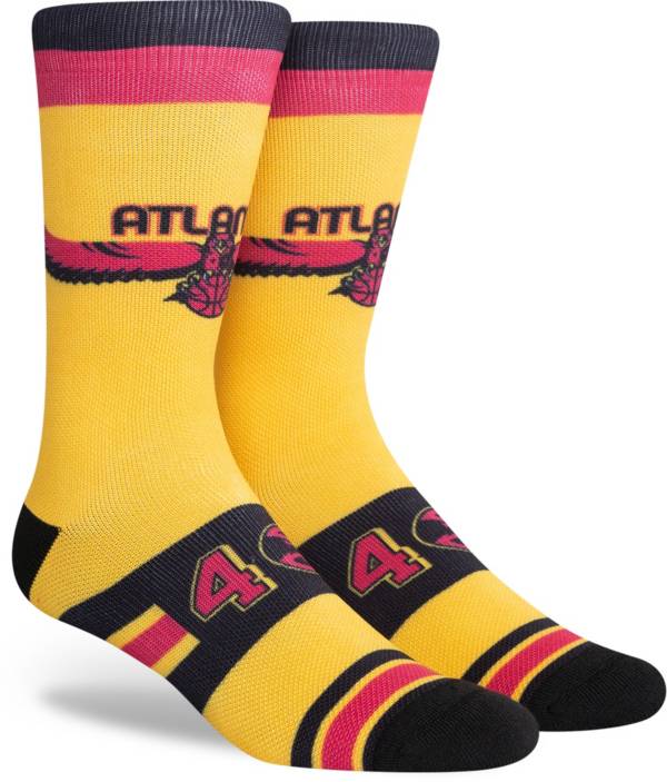 PKWY 2021-22 City Edition Atlanta Hawks Crew Socks