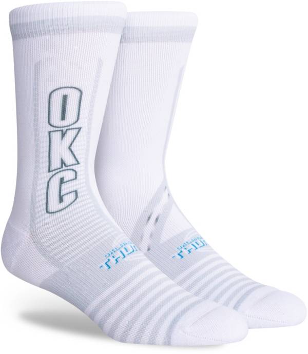 PKWY 2021-22 City Edition Oklahoma City Thunder Crew Socks