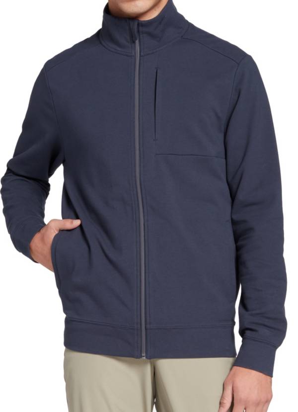 VRST Men's French Terry Full-Zip Jacket
