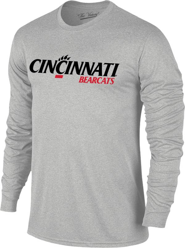 The Victory Men's Cincinnati Bearcats Grey Long Sleeve T-Shirt