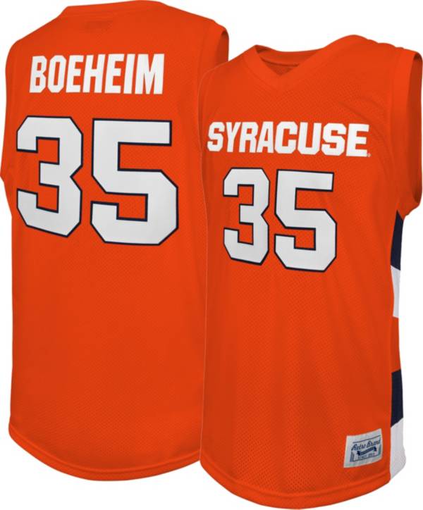 Retro Brand Men's Syracuse Orange Buddy Boeheim #35 Orange Replica Basketball Jersey