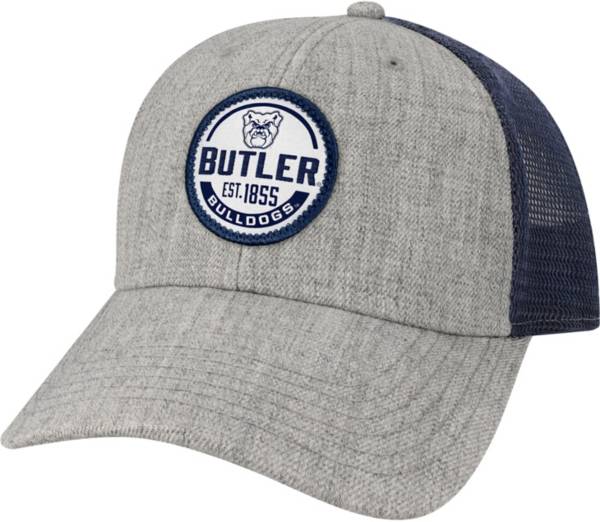 League-Legacy Men's Butler Bulldogs Grey Lo-Pro Adjustable Trucker Hat