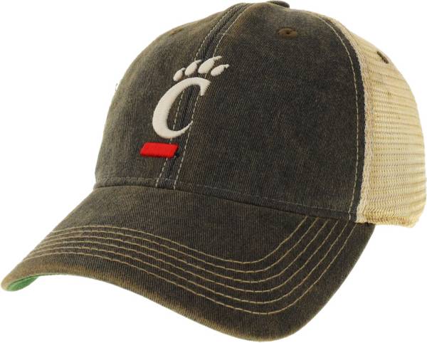 League-Legacy Men's Cincinnati Bearcats Black Old Favorite Adjustable Trucker Hat