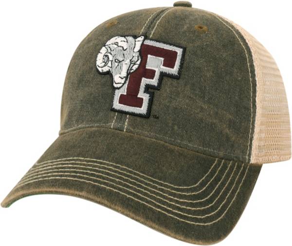 League-Legacy Men's Fordham Rams Black Old Favorite Adjustable Trucker Hat