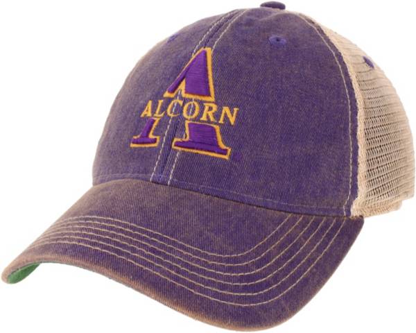 League-Legacy Men's Alcorn State Braves Purple OFA Trucker Hat