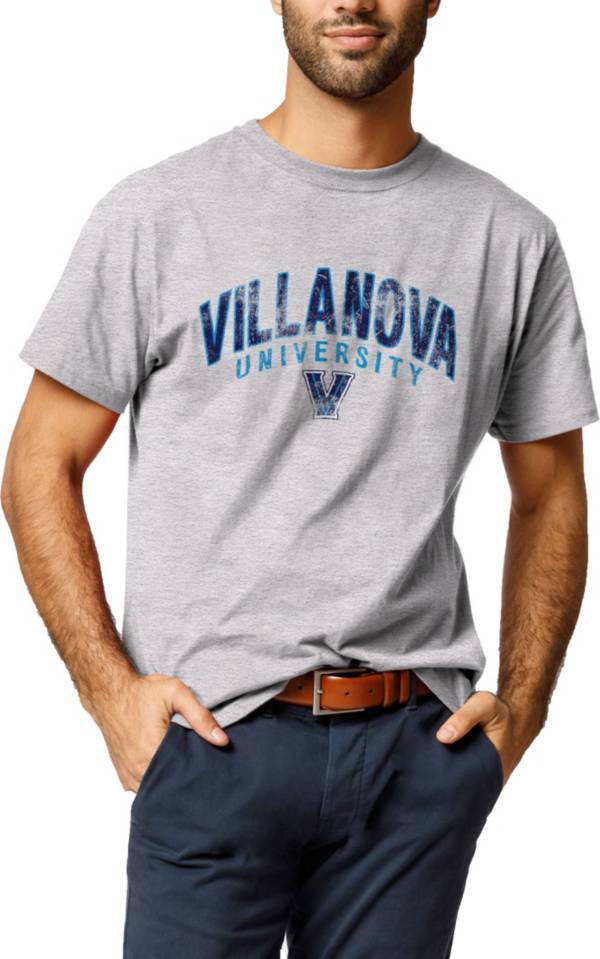 League-Legacy Men's Villanova Wildcats Grey All American T-Shirt