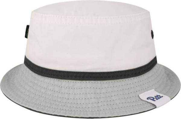 League-Legacy Men's Pitt Panthers Weston Relaxed Twill White Bucket Hat