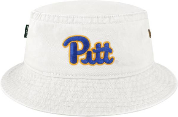 League-Legacy Men's Pitt Panthers Relaxed Twill White Bucket Hat