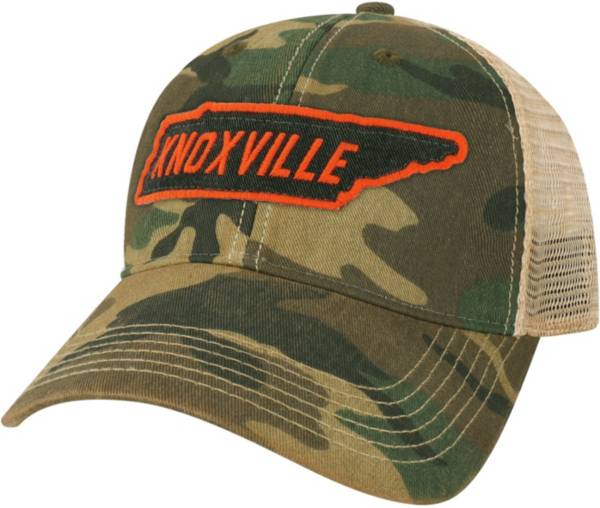 League-Legacy Men's Tennessee Volunteers Camo State Trucker Adjustable Hat