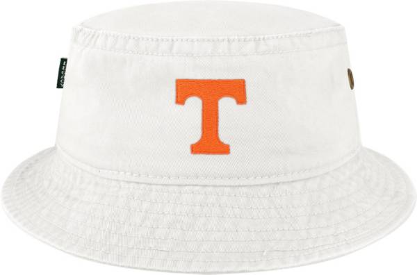 League-Legacy Men's Tennessee Volunteers Relaxed Twill White Bucket Hat