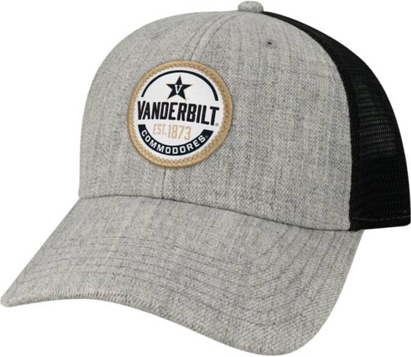 League-Legacy Men's Vanderbilt Commodores Grey Lo-Pro Adjustable Trucker Hat