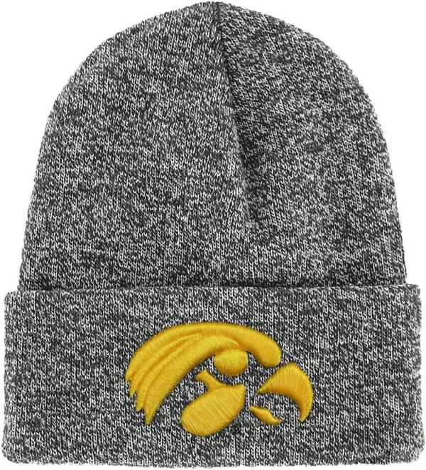 League-Legacy Men's Iowa Hawkeyes Grey Cuffed Knit Beanie