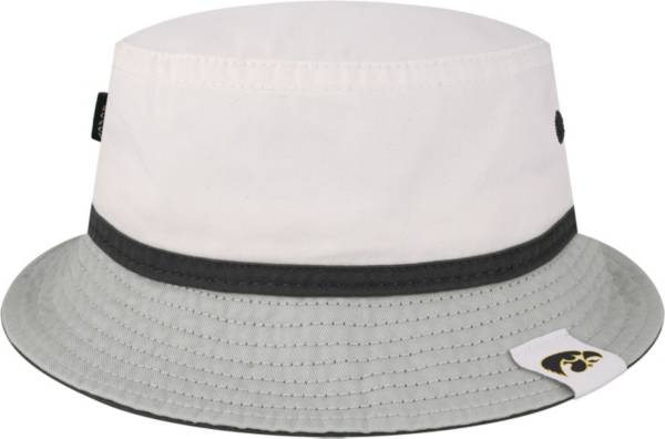 League-Legacy Men's Iowa Hawkeyes Weston Relaxed Twill White Bucket Hat