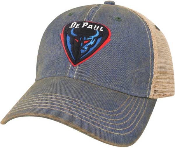 League-Legacy DePaul Blue Demons Royal Blue Old Favorite Adjustable Trucker Hat product image