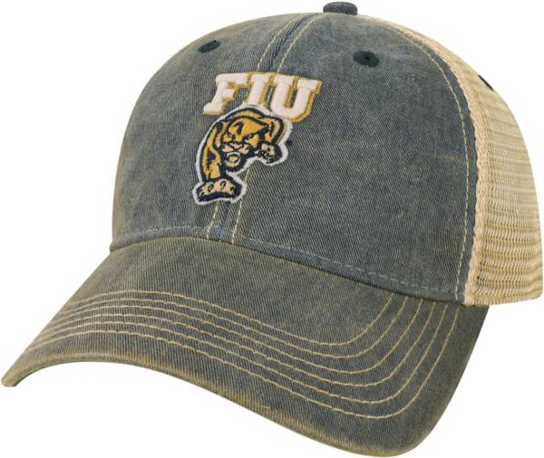 League-Legacy FIU Golden Panthers Blue Old Favorite Adjustable Trucker Hat