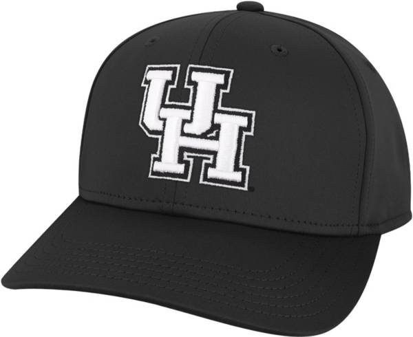 League-Legacy Men's Houston Cougars Cool Fit Stretch Black Hat