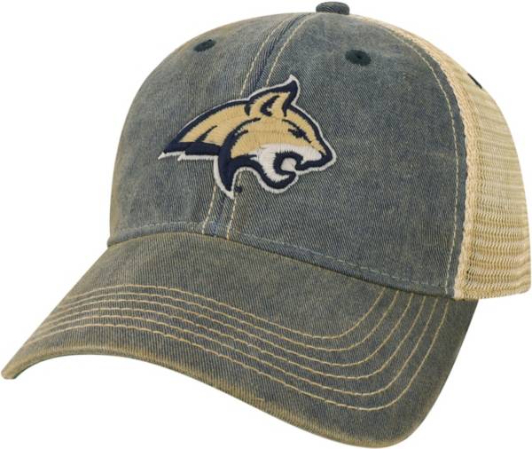 League-Legacy Montana State Bobcats Blue Old Favorite Adjustable Trucker Hat