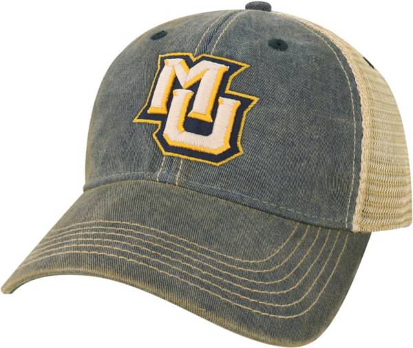 League-Legacy Marquette Golden Eagles Blue Old Favorite Adjustable Trucker Hat product image