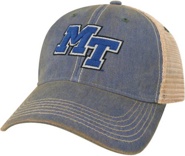 League-Legacy Middle Tennessee State Blue Raiders Blue Old Favorite Adjustable Trucker Hat