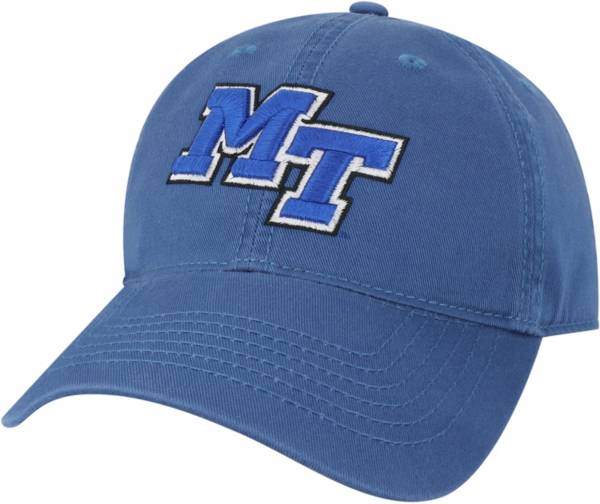League-Legacy Men's Middle Tennessee State Blue Raiders Blue EZA Adjustable Hat