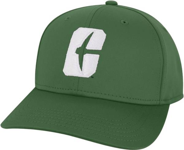 League-Legacy Men's Charlotte 49ers Green Cool Fit Stretch Hat product image