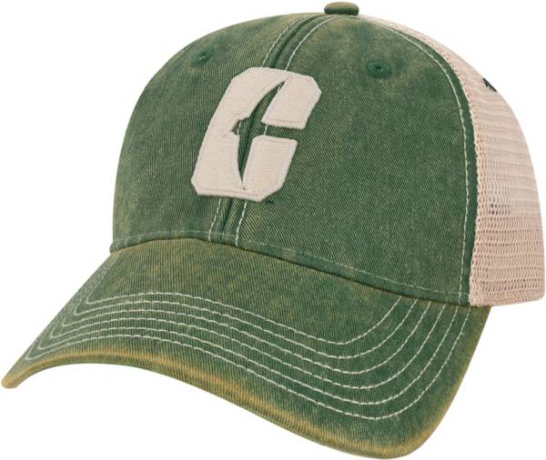 League-Legacy Charlotte 49ers Green Old Favorite Adjustable Trucker Hat product image