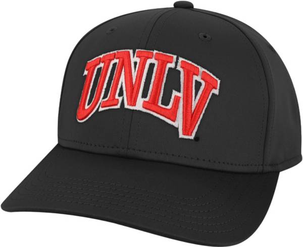 League-Legacy Men's UNLV Rebels Cool Fit Stretch Black Hat