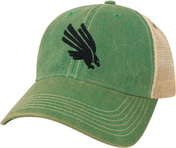 League-Legacy North Texas Mean Green Green Old Favorite Adjustable Trucker Hat