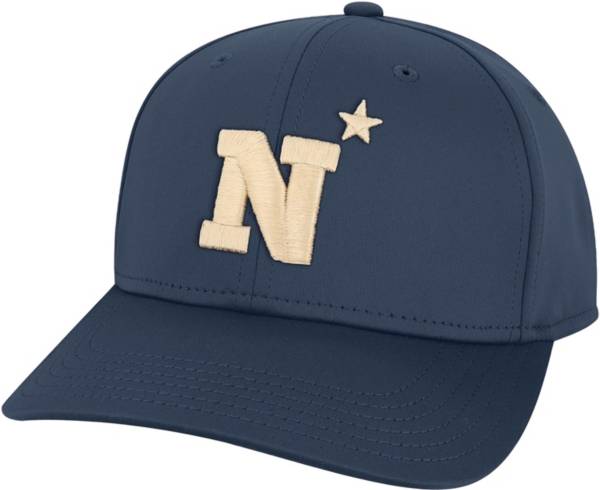 League-Legacy Men's Navy Midshipmen Navy Cool Fit Stretch Hat