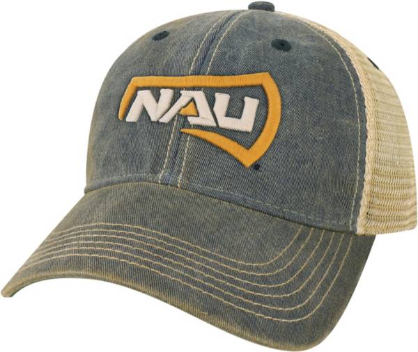 League-Legacy Northern Arizona Lumberjacks Blue Old Favorite Adjustable Trucker Hat product image