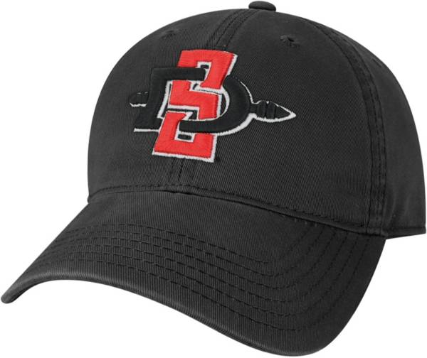 League-Legacy Men's San Diego State Aztecs EZA Adjustable Black Hat