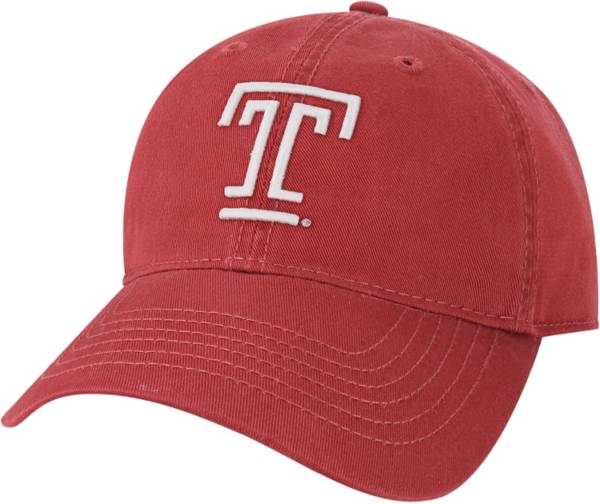 League-Legacy Men's Temple Owls Cherry EZA Adjustable Hat