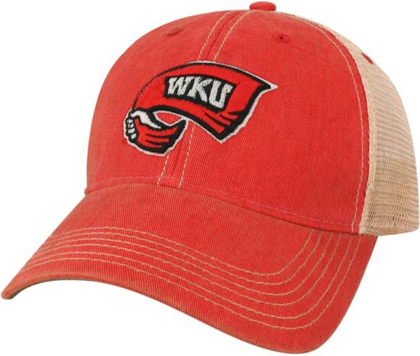 League-Legacy Western Kentucky Hilltoppers Red Old Favorite Adjustable Trucker Hat