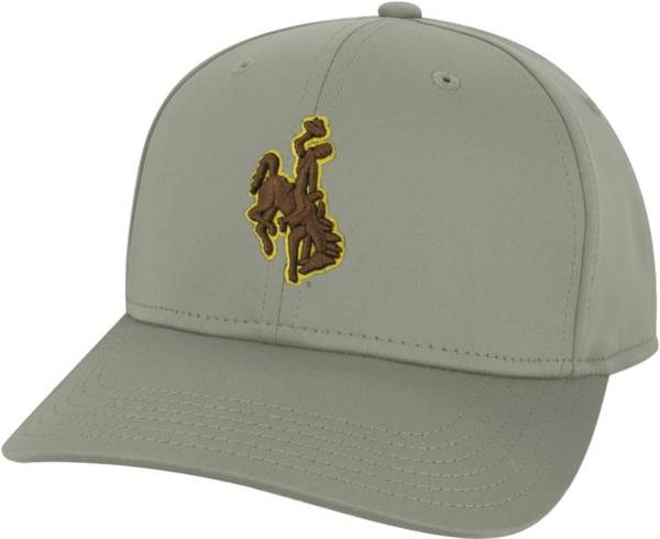 League-Legacy Men's Wyoming Cowboys Grey Cool Fit Stretch Hat