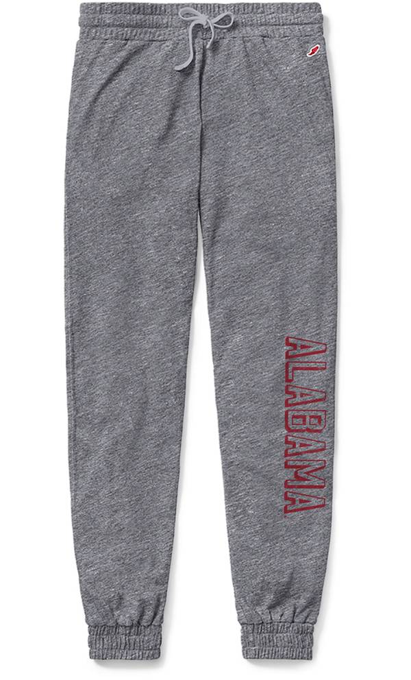 League-Legacy Women's Alabama Crimson Tide Grey Victory Springs Intramural Joggers