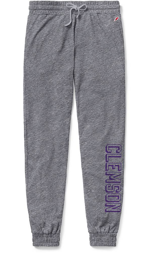 League-Legacy Women's Clemson Tigers Grey Victory Springs Intramural Joggers product image