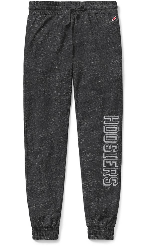 League-Legacy Women's Indiana Hoosiers Black Victory Springs Intramural Joggers