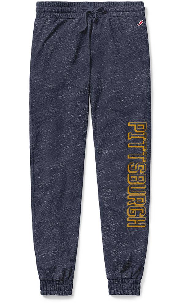 League-Legacy Women's Pitt Panthers Navy Victory Springs Intramural Joggers