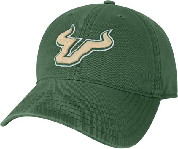 League-Legacy Youth South Florida Bulls Green Relaxed Twill Adjustable Hat