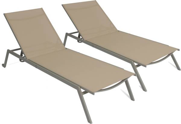 Ostrich Princeton Patio Chaise Lounges – 2 pack