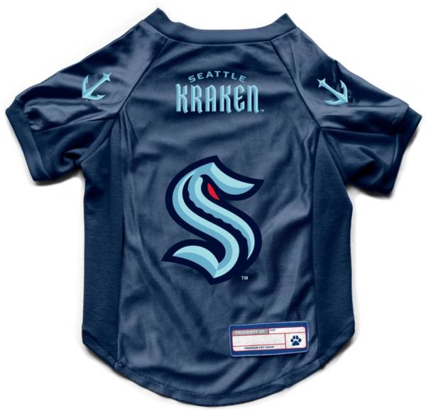 Little Earth Seattle Kraken Pet Stretch Jersey