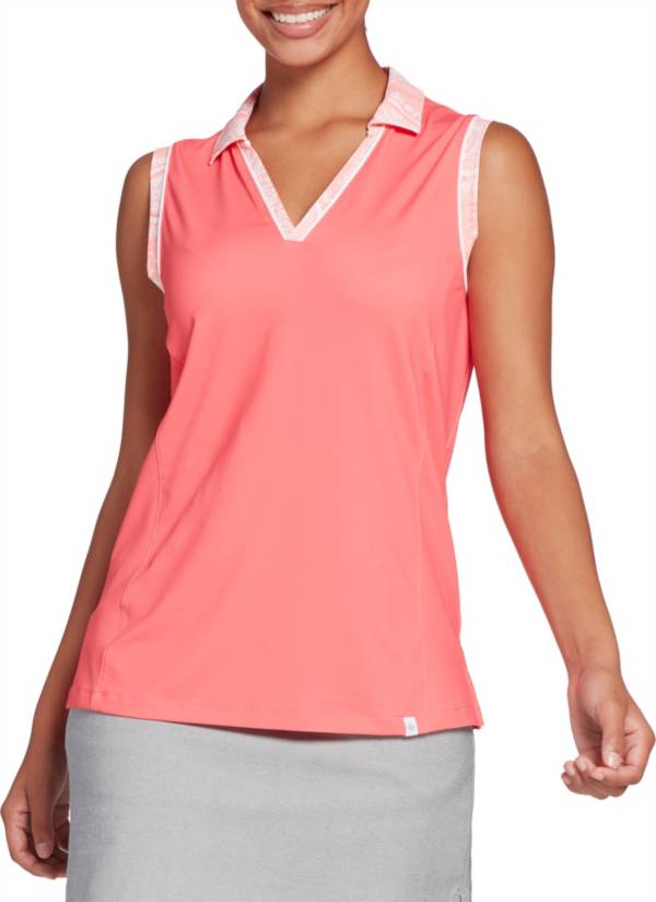 Lady Hagen Women's Paisley Piece Sleeveless Golf Polo