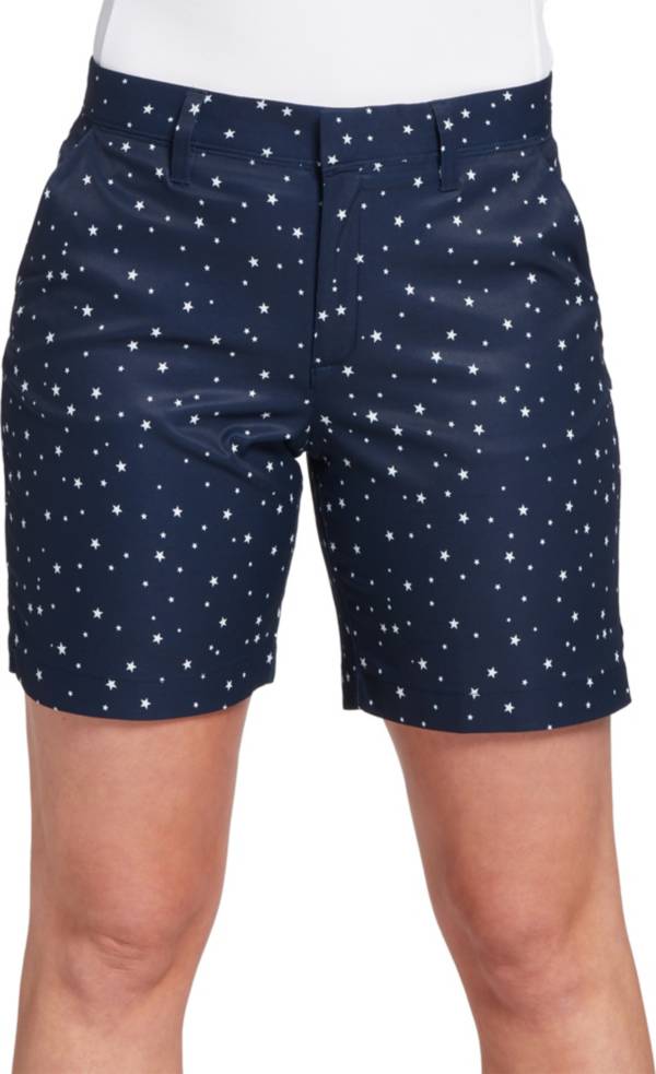 Lady Hagen Women's USA Mini Star 7'' Golf Shorts