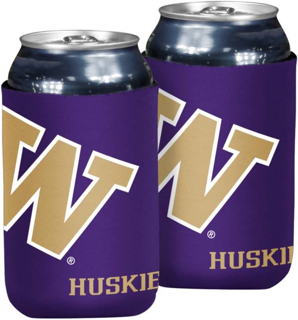 Washington Huskies Flat Koozie